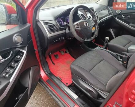 Красный Cанг Йонг Корандо, объемом двигателя 2 л и пробегом 156 тыс. км за 9000 $, фото 8 на Automoto.ua