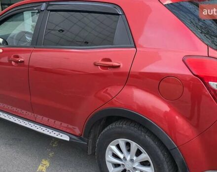 Красный Cанг Йонг Корандо, объемом двигателя 2 л и пробегом 110 тыс. км за 10000 $, фото 5 на Automoto.ua