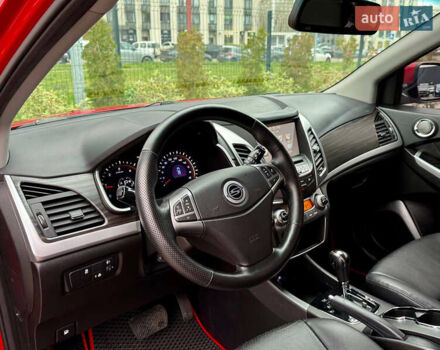 Красный Cанг Йонг Корандо, объемом двигателя 2 л и пробегом 215 тыс. км за 11800 $, фото 19 на Automoto.ua