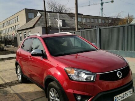 Червоний Cанг Йонг Korando, об'ємом двигуна 2 л та пробігом 100 тис. км за 10000 $, фото 1 на Automoto.ua