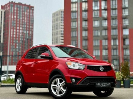 Красный Cанг Йонг Корандо, объемом двигателя 2 л и пробегом 215 тыс. км за 11800 $, фото 1 на Automoto.ua