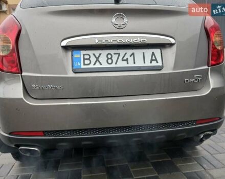 Серый Cанг Йонг Корандо, объемом двигателя 2 л и пробегом 204 тыс. км за 8200 $, фото 9 на Automoto.ua