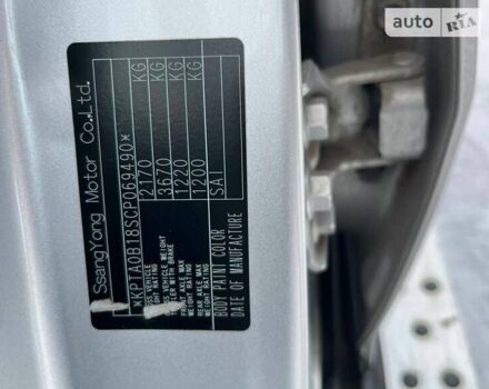 Сірий Cанг Йонг Korando, об'ємом двигуна 2 л та пробігом 184 тис. км за 8800 $, фото 21 на Automoto.ua