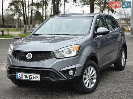 Серый Cанг Йонг Корандо, объемом двигателя 2 л и пробегом 99 тыс. км за 9500 $, фото 1 на Automoto.ua