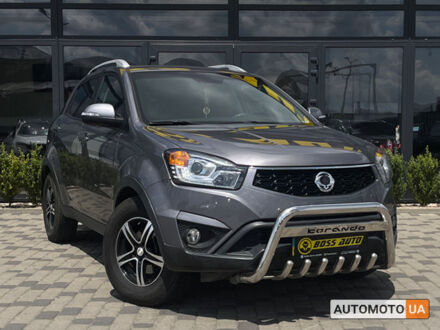 Cанг Йонг Korando 2013 у Мукачеве на Automoto.ua Сірий Cанг Йонг Korando, об'ємом двигуна 2 л та пробігом 59 тис. км за 12990 $, фото 1 на Automoto.ua