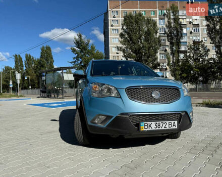 Синий Cанг Йонг Корандо, объемом двигателя 2 л и пробегом 163 тыс. км за 8500 $, фото 1 на Automoto.ua