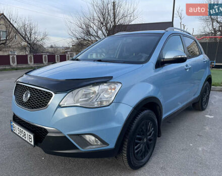 Синій Cанг Йонг Korando, об'ємом двигуна 2 л та пробігом 217 тис. км за 6150 $, фото 1 на Automoto.ua