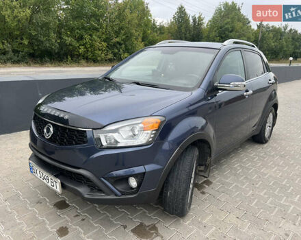 Синий Cанг Йонг Корандо, объемом двигателя 2 л и пробегом 104 тыс. км за 10500 $, фото 1 на Automoto.ua