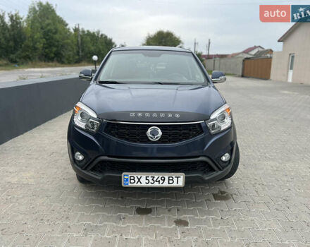 Синий Cанг Йонг Корандо, объемом двигателя 2 л и пробегом 104 тыс. км за 10500 $, фото 4 на Automoto.ua