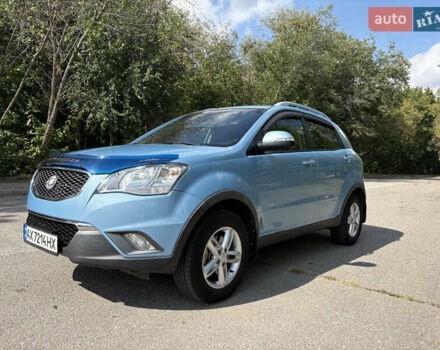 Синий Cанг Йонг Корандо, объемом двигателя 2 л и пробегом 157 тыс. км за 8800 $, фото 1 на Automoto.ua