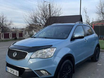 Синій Cанг Йонг Korando, об'ємом двигуна 2 л та пробігом 217 тис. км за 6150 $, фото 1 на Automoto.ua