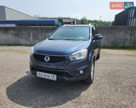 Синій Cанг Йонг Korando, об'ємом двигуна 2 л та пробігом 57 тис. км за 9500 $, фото 1 на Automoto.ua