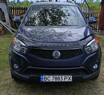 Cанг Йонг Корандо 2014 в Червонограде на Automoto.ua Синий Cанг Йонг Корандо, объемом двигателя 2 л и пробегом 175 тыс. км за 10000 $, фото 1 на Automoto.ua