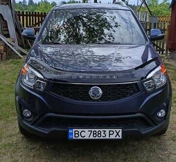 Синій Cанг Йонг Korando, об'ємом двигуна 2 л та пробігом 175 тис. км за 14999 $, фото 1 на Automoto.ua