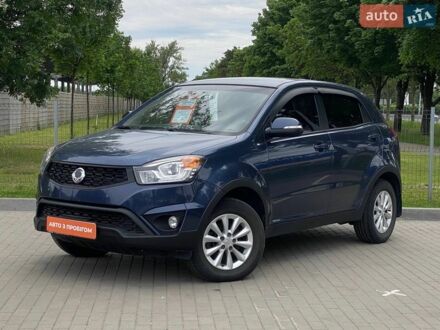Синий Cанг Йонг Корандо, объемом двигателя 2 л и пробегом 79 тыс. км за 9900 $, фото 1 на Automoto.ua