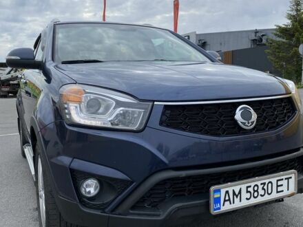 Синій Cанг Йонг Korando, об'ємом двигуна 2 л та пробігом 97 тис. км за 9800 $, фото 1 на Automoto.ua