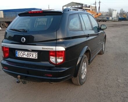 Чорний Cанг Йонг Kyron, об'ємом двигуна 2 л та пробігом 190 тис. км за 3600 $, фото 4 на Automoto.ua