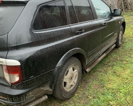 Чорний Cанг Йонг Kyron, об'ємом двигуна 2 л та пробігом 250 тис. км за 3600 $, фото 1 на Automoto.ua