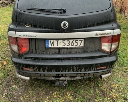 Чорний Cанг Йонг Kyron, об'ємом двигуна 2 л та пробігом 250 тис. км за 3600 $, фото 3 на Automoto.ua