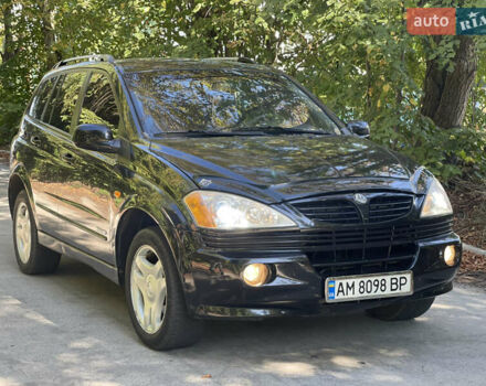Чорний Cанг Йонг Kyron, об'ємом двигуна 2 л та пробігом 210 тис. км за 5000 $, фото 1 на Automoto.ua