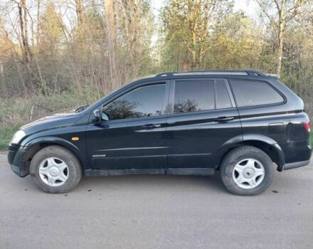 Чорний Cанг Йонг Kyron, об'ємом двигуна 2 л та пробігом 200 тис. км за 4500 $, фото 4 на Automoto.ua