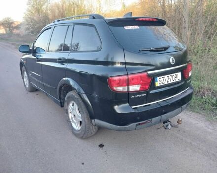 Чорний Cанг Йонг Kyron, об'ємом двигуна 2 л та пробігом 200 тис. км за 4500 $, фото 7 на Automoto.ua
