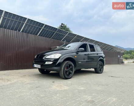 Чорний Cанг Йонг Kyron, об'ємом двигуна 2 л та пробігом 258 тис. км за 7299 $, фото 7 на Automoto.ua