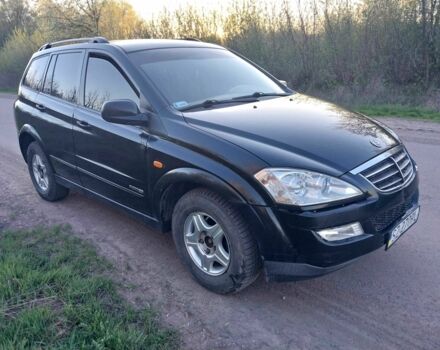 Чорний Cанг Йонг Kyron, об'ємом двигуна 2 л та пробігом 200 тис. км за 4500 $, фото 3 на Automoto.ua