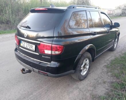 Чорний Cанг Йонг Kyron, об'ємом двигуна 2 л та пробігом 200 тис. км за 4500 $, фото 5 на Automoto.ua