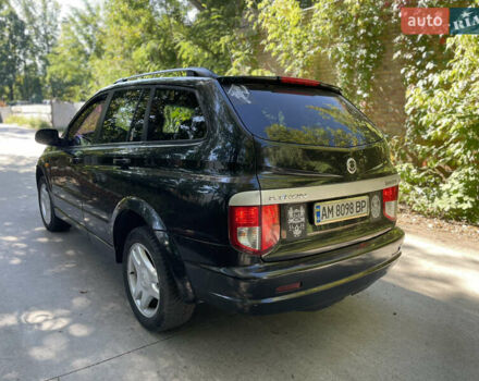 Чорний Cанг Йонг Kyron, об'ємом двигуна 2 л та пробігом 210 тис. км за 5000 $, фото 2 на Automoto.ua