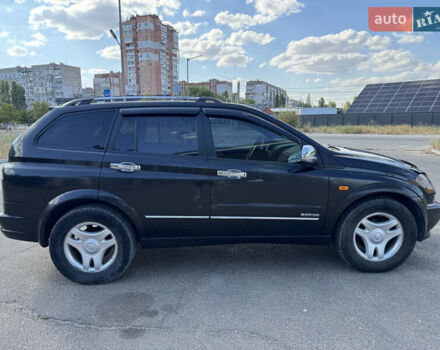 Чорний Cанг Йонг Kyron, об'ємом двигуна 2 л та пробігом 147 тис. км за 8500 $, фото 1 на Automoto.ua