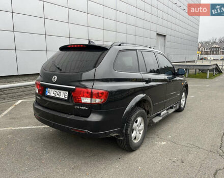 Чорний Cанг Йонг Kyron, об'ємом двигуна 2 л та пробігом 240 тис. км за 5900 $, фото 4 на Automoto.ua