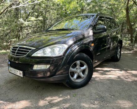 Чорний Cанг Йонг Kyron, об'ємом двигуна 2 л та пробігом 200 тис. км за 4000 $, фото 5 на Automoto.ua