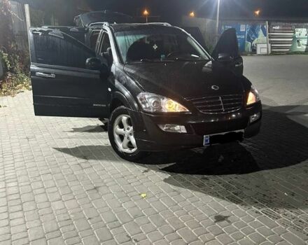 Чорний Cанг Йонг Kyron, об'ємом двигуна 2 л та пробігом 120 тис. км за 6500 $, фото 3 на Automoto.ua
