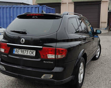 Чорний Cанг Йонг Kyron, об'ємом двигуна 2 л та пробігом 174 тис. км за 7000 $, фото 12 на Automoto.ua