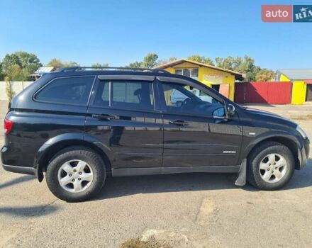 Чорний Cанг Йонг Kyron, об'ємом двигуна 2 л та пробігом 133 тис. км за 10000 $, фото 8 на Automoto.ua