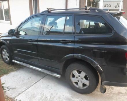 Чорний Cанг Йонг Kyron, об'ємом двигуна 2 л та пробігом 190 тис. км за 6800 $, фото 2 на Automoto.ua