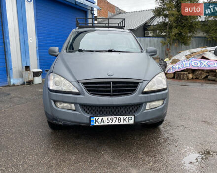 Чорний Cанг Йонг Kyron, об'ємом двигуна 2 л та пробігом 220 тис. км за 5000 $, фото 1 на Automoto.ua