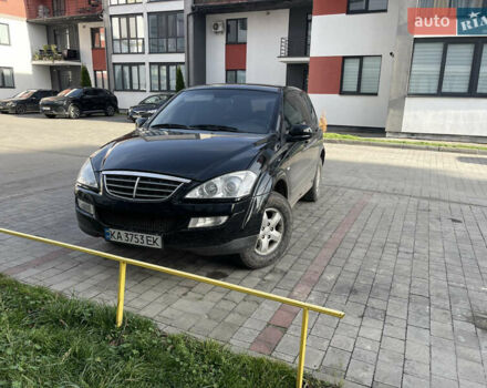 Чорний Cанг Йонг Kyron, об'ємом двигуна 2 л та пробігом 320 тис. км за 6700 $, фото 1 на Automoto.ua