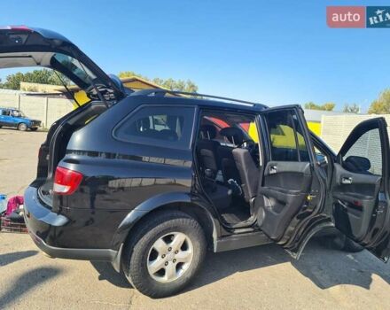 Чорний Cанг Йонг Kyron, об'ємом двигуна 2 л та пробігом 133 тис. км за 10000 $, фото 31 на Automoto.ua