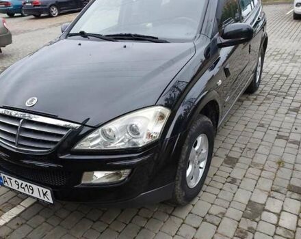 Черный Cанг Йонг Кирон, объемом двигателя 2.3 л и пробегом 129 тыс. км за 6900 $, фото 1 на Automoto.ua