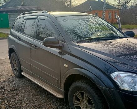 Чорний Cанг Йонг Kyron, об'ємом двигуна 2.3 л та пробігом 162 тис. км за 6500 $, фото 1 на Automoto.ua