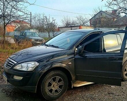 Чорний Cанг Йонг Kyron, об'ємом двигуна 2.3 л та пробігом 162 тис. км за 6500 $, фото 3 на Automoto.ua
