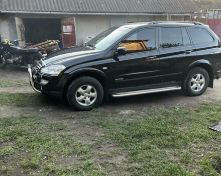 Чорний Cанг Йонг Kyron, об'ємом двигуна 2 л та пробігом 200 тис. км за 8000 $, фото 8 на Automoto.ua