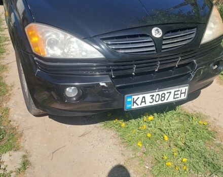 Чорний Cанг Йонг Kyron, об'ємом двигуна 2 л та пробігом 320 тис. км за 5100 $, фото 1 на Automoto.ua