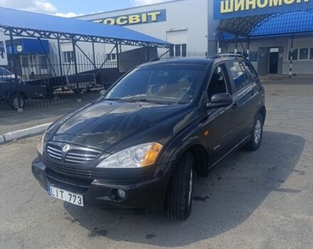 Чорний Cанг Йонг Kyron, об'ємом двигуна 2 л та пробігом 259 тис. км за 3900 $, фото 1 на Automoto.ua