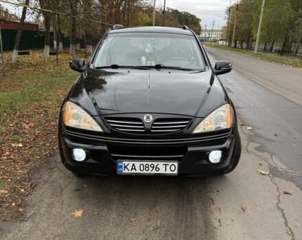 Черный Cанг Йонг Кирон, объемом двигателя 2 л и пробегом 155 тыс. км за 3500 $, фото 1 на Automoto.ua