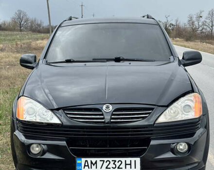 Чорний Cанг Йонг Kyron, об'ємом двигуна 2 л та пробігом 290 тис. км за 5700 $, фото 1 на Automoto.ua