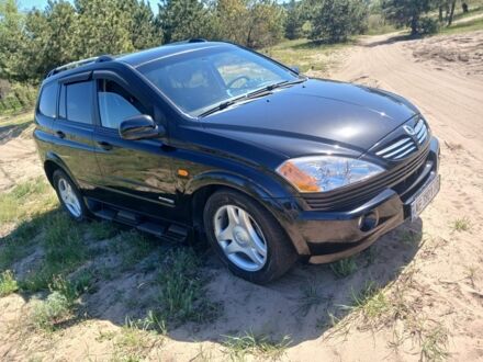 Cанг Йонг Kyron 2007 у Дніпро (Дніпропетровську) на Automoto.ua Чорний Cанг Йонг Kyron, об'ємом двигуна 2 л та пробігом 250 тис. км за 6200 $, фото 1 на Automoto.ua
