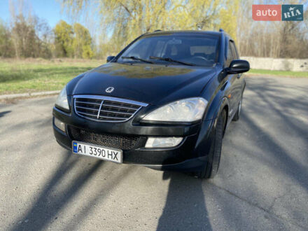 Cанг Йонг Kyron 2007 у Києві на Automoto.ua Чорний Cанг Йонг Kyron, об'ємом двигуна 2 л та пробігом 330 тис. км за 4599 $, фото 1 на Automoto.ua